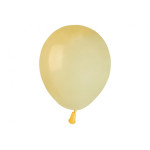 Latexové dekoračné balóny pastel banánová žltá 13 cm
