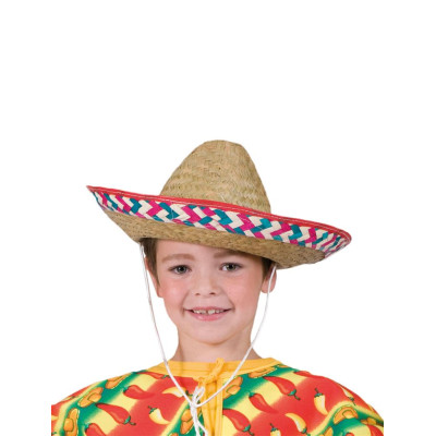 Detský Mexický slamený klobúk