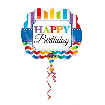 Fóliový balón SuperShape Happy B-Day