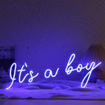 LED neonový nápis It´s a boy