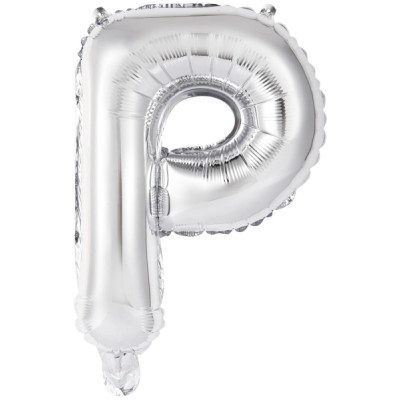 Fóliový balón P strieborný