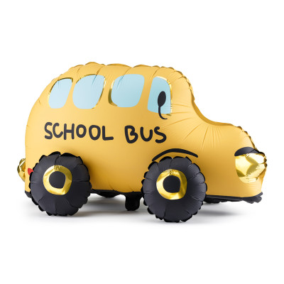 Fóliový 4D balón Školský autobus