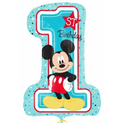 Fóliový balón Mickey Mouse 1st B-Day