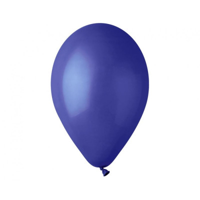 Latexové balóny pastel granátová modrá