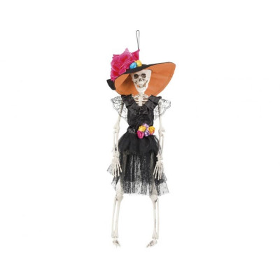 Závesná dekorácia LADY Skeleton 40 cm