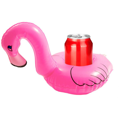 Nafukovací plávajúci držiak na poháre Flamingo 2 ks