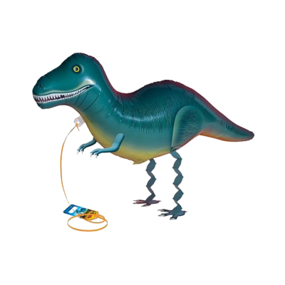 Fóliový balón chodiaci Dinosaur