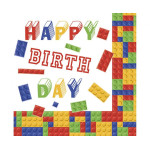 Servítky Happy Birthday Lego