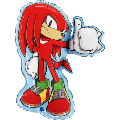 Fóliový Supershape balón Sonic - Knuckles