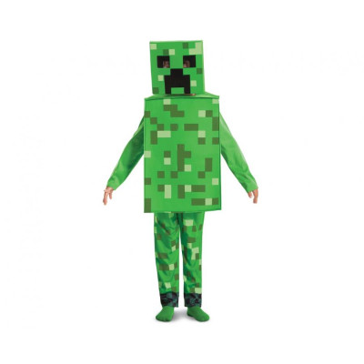 Detský kostým Creeper - Minecraft veľkosť 10-12 rokov