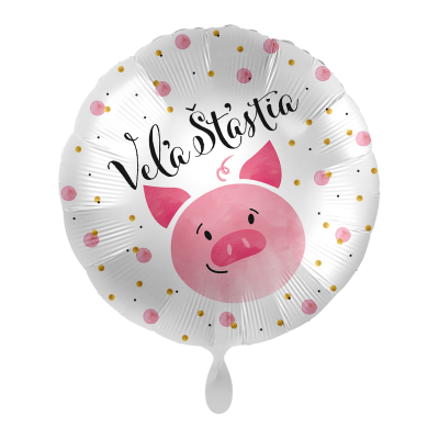 Fóliový balón Veľa šťastia