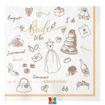 Servítky Bride to be