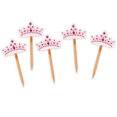 Zapichovacie ozdoby do muffinov Princess