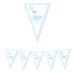 Vlajočkový banner modrý It´s a boy