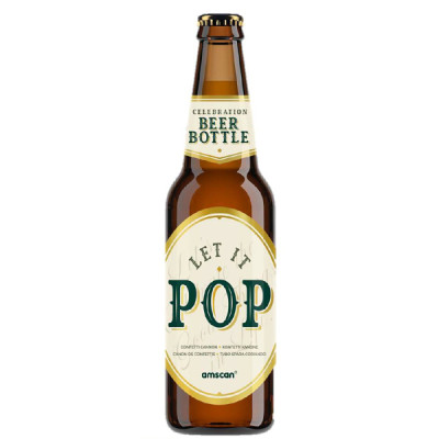 Vystreľovacie konfety Pivo 23 cm
