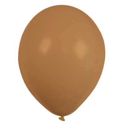 Latexové balóny mokka hnedá 10 ks
