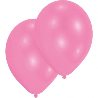 Latexové balóny perleťové ružové 25 ks