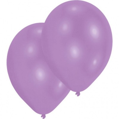 Latexové perleťové balóny fialové 25 ks