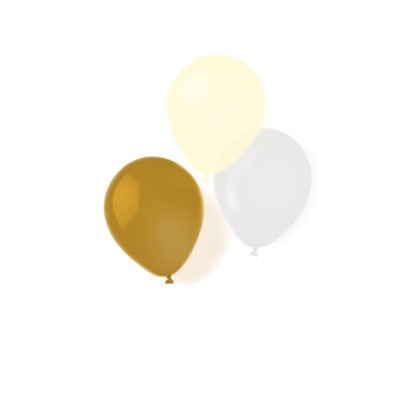 Latexové balóny mix zlatá