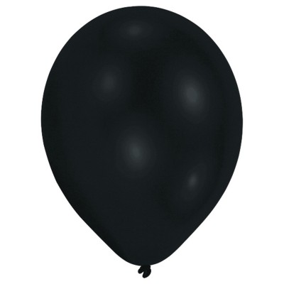 Latexové balóny čierne 10 ks