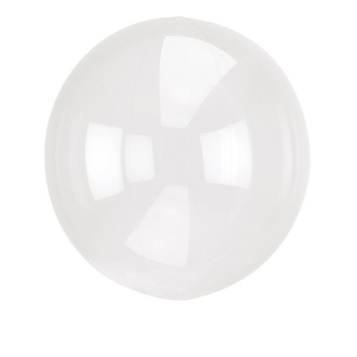Transparentný balón biely