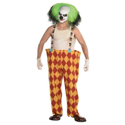Pánsky kostým zlý klaun veľkosť M/L
