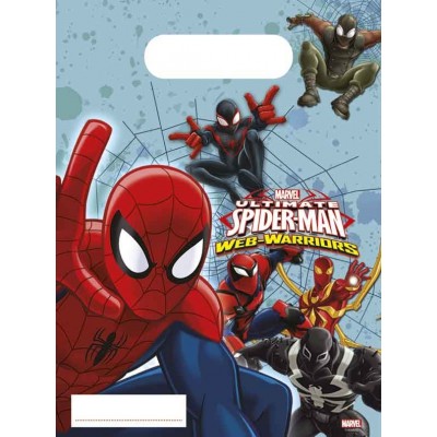 Párty tašky Spiderman web-warriors