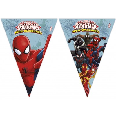 Vlajočky Spiderman web-warriors