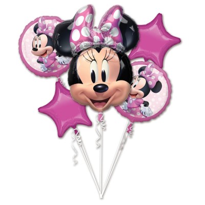 Buketa fóliových balónov Minnie Mouse