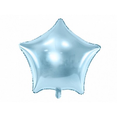 Fóliový balón hviezda modrá