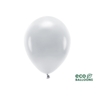 Latexové ECO Balóny pastelové šedé