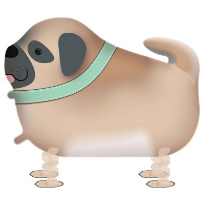 Fóliový balón chodiaci psík