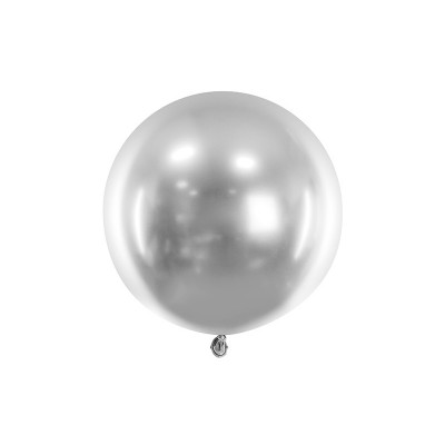 Latexový balón strieborný 60 cm
