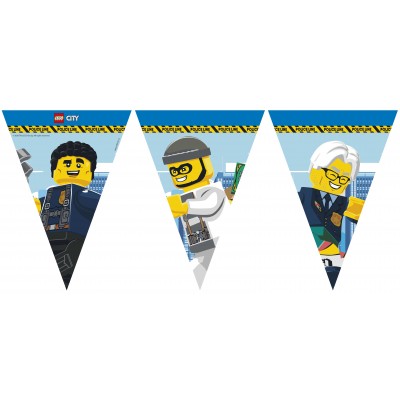 Vlajkový baner Lego city