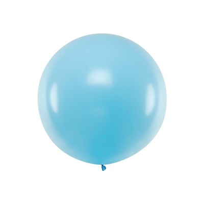 Latexový mega balón slabo modrý