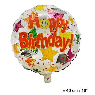 Fóliový balón Happy B-Day