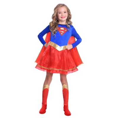 Dievčensky kostým SuperGirl 6-8 rokov
