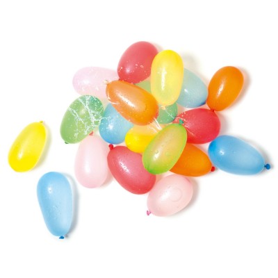 Latexové balóny na plnenie vodou mix farieb 50 ks