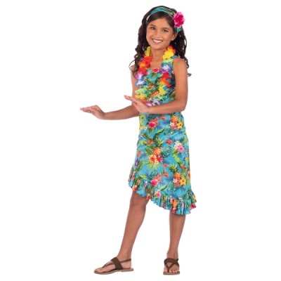 Dievčenský kostým Hawaii 8-10 rokov