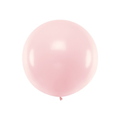 Latexový mega balón pastelová ružová