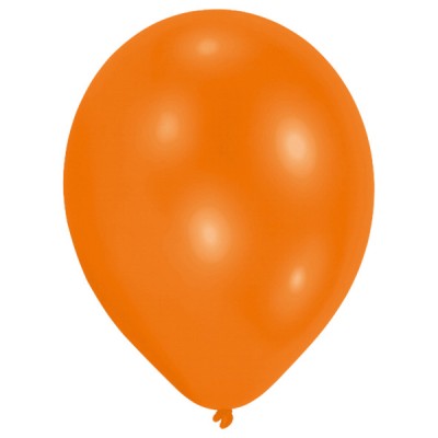 Latexové balóny oranžové 50 ks