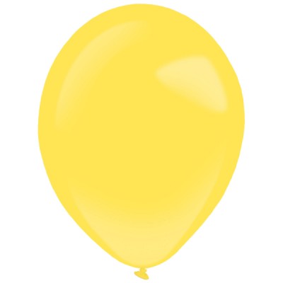 Latexové dekoračné balóny zlato žltá
