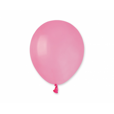 Latexové dekoračné balóny pastelová ružová 12,5 cm