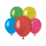 Latexové dekoračné balóny metalické mix farieb 12,5 cm