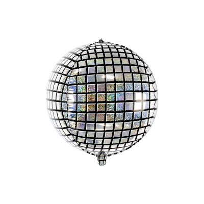 Fóliový balón Disco guľa - holografická