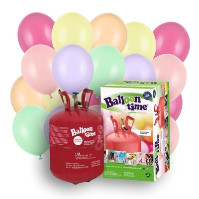 Hélium fľaša na 30 balónov + 30 balónov v cene