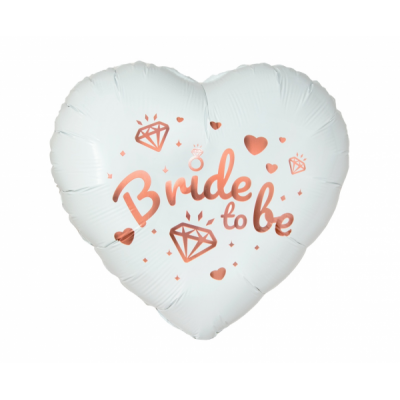Fóliový balón srdce Bride to Be