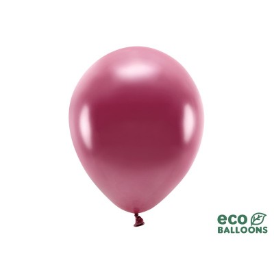 Latexové ECO balóny metalické bordové