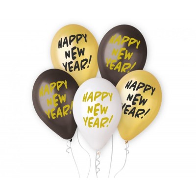 Latexové balóny Happy New Year