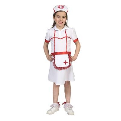Dievčenský kostým Zdravotná sestra veľkosť 116